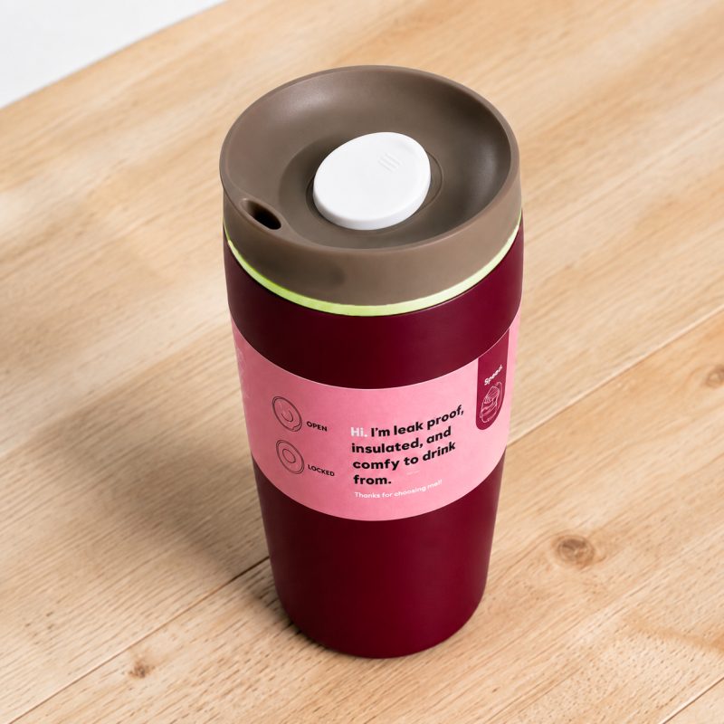 Termos šalica – s poklopcem, čelik, 20,5 cm, 560 ml_2