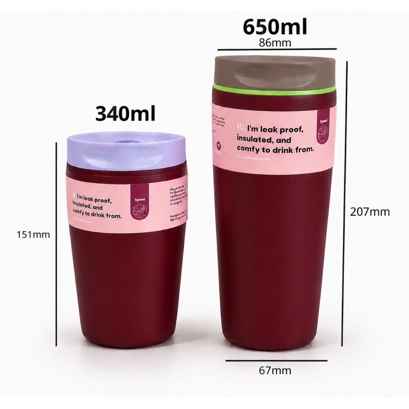 Termos šalica – s poklopcem, čelik, 20,5 cm, 560 ml_3