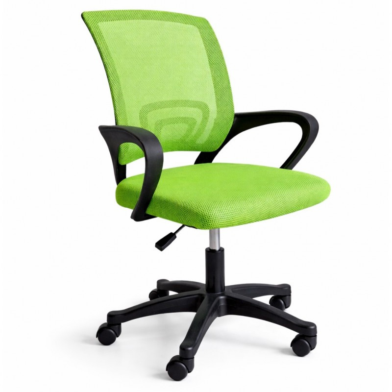 Uredska stolica – mikro-mreža, 53×25×50 cm, zelena_1