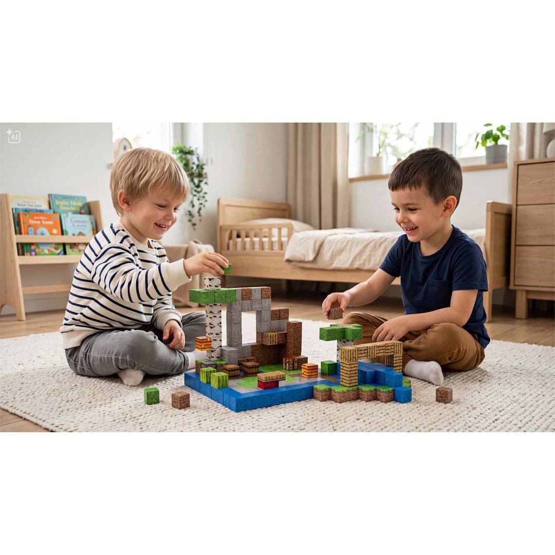 Zelene magnetne kocke 300 komada Ricokids_3